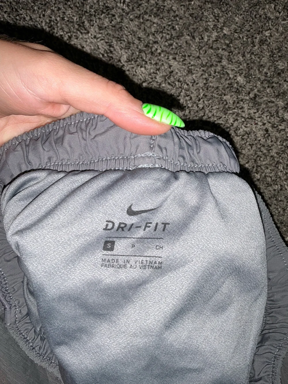 Nike Dark Gray Lightweight Training Shorts